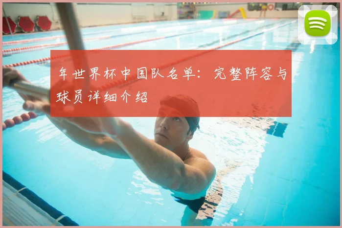年世界杯中国队名单：完整阵容与球员详细介绍